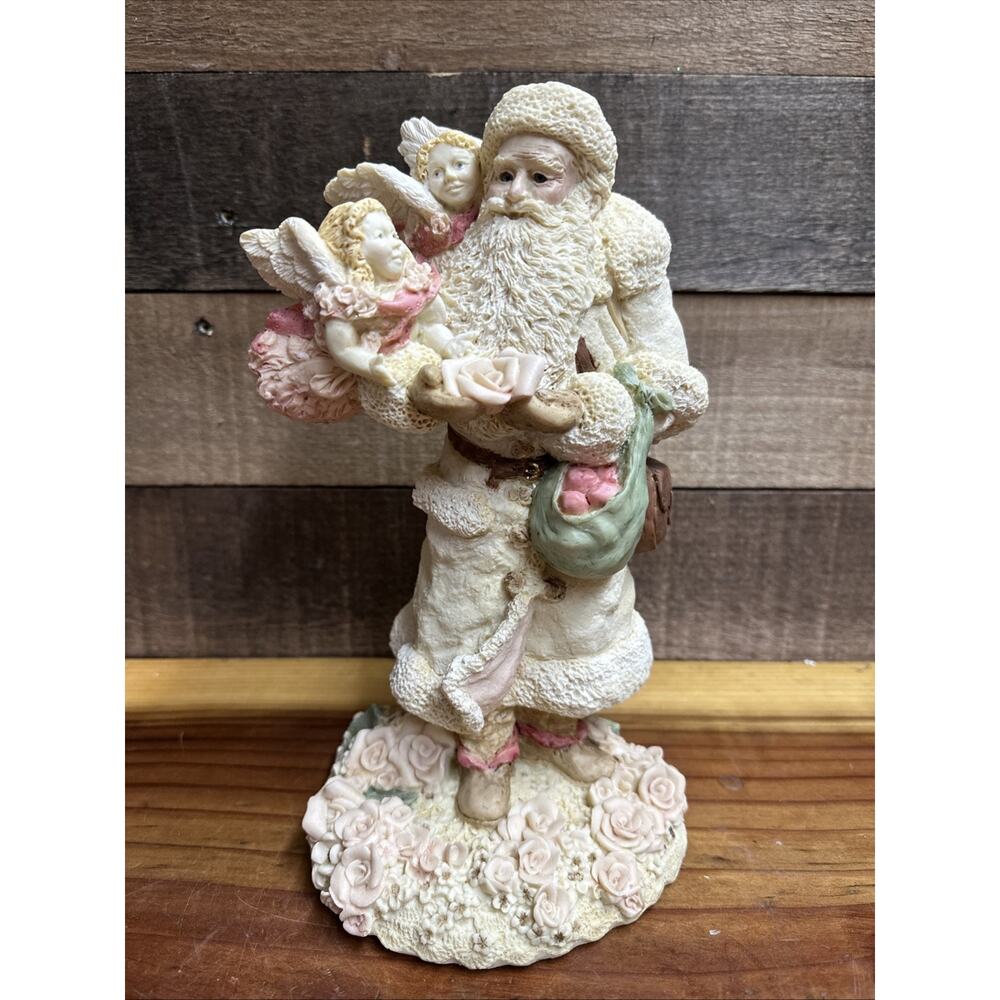 Victorian Santa With Angels "The Legend of Santa Claus" By United Design